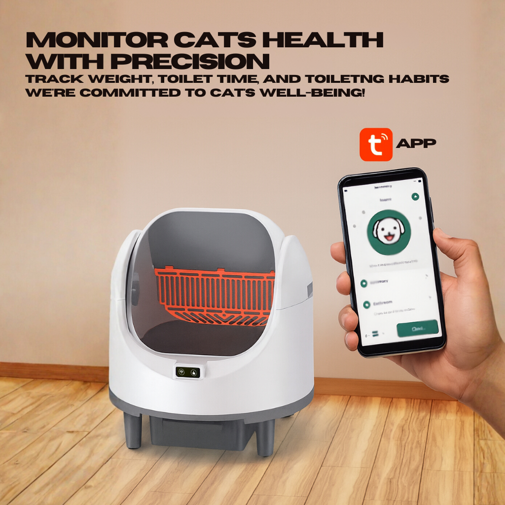 Kivora™ Automatic Self Cleaning Smart Litter Box