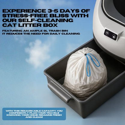 Kivora™ Automatic Self Cleaning Smart Litter Box
