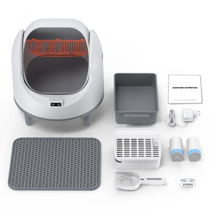 Kivora™ Automatic Self Cleaning Smart Litter Box