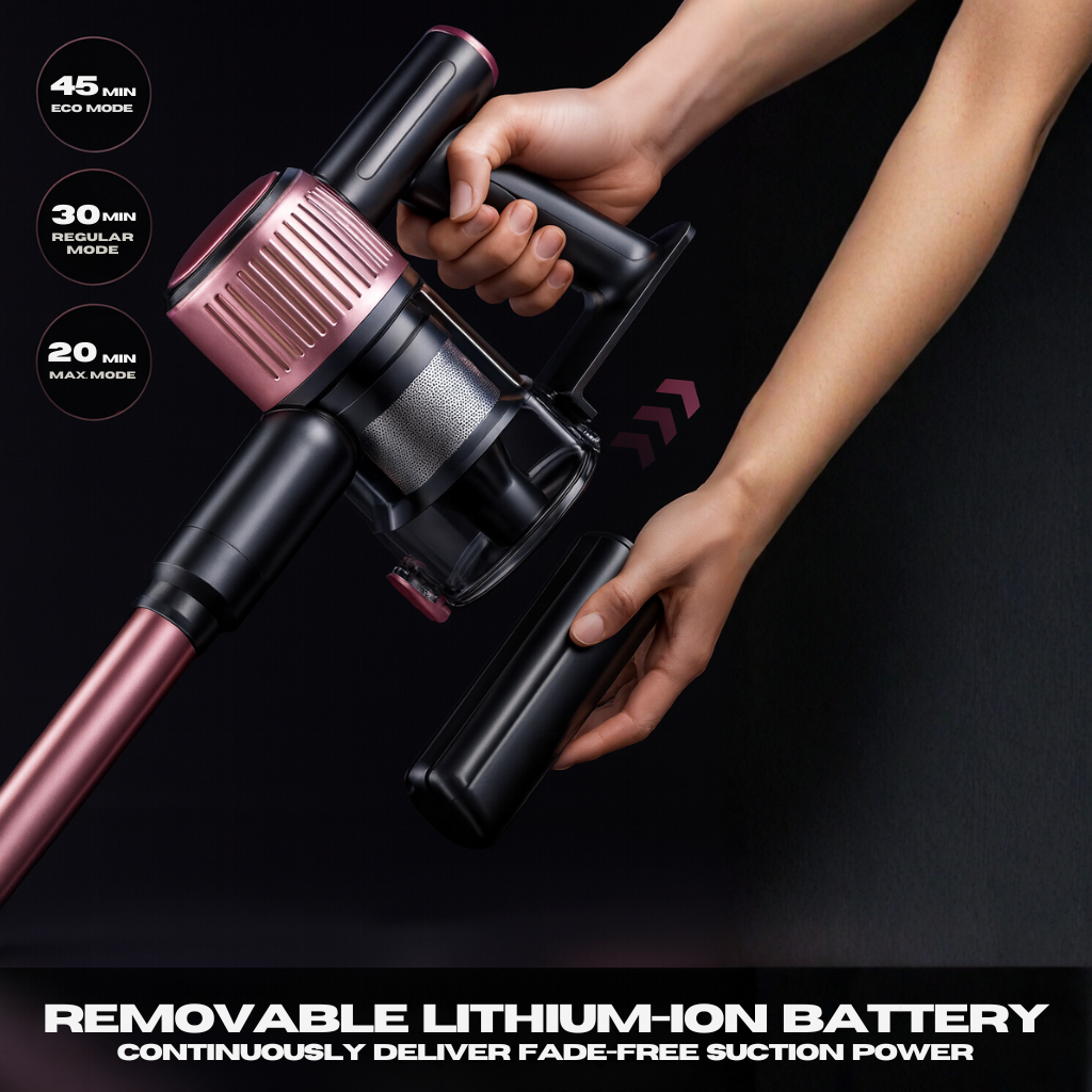 Kivora ProLite Multi-Use Vacuum (8-in-1) [PINK]