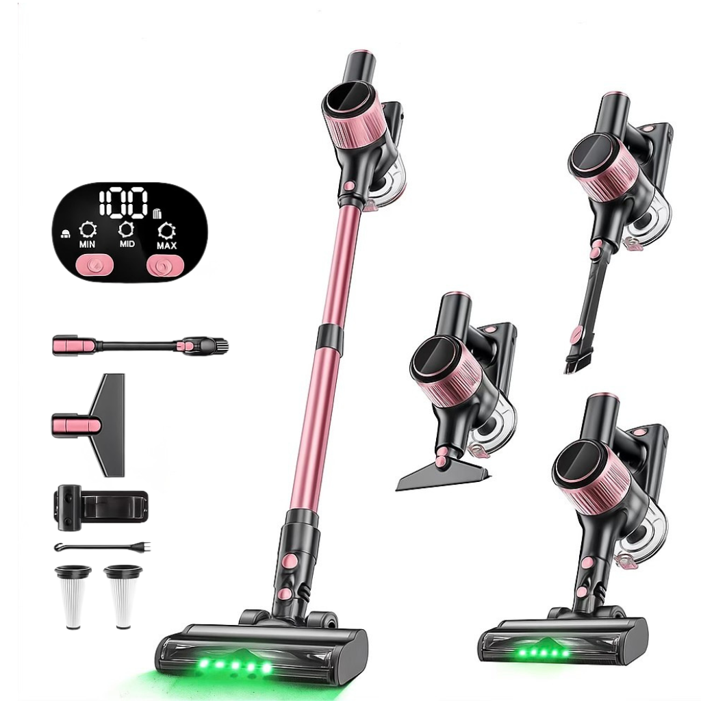 Kivora ProLite Multi-Use Vacuum (8-in-1) [PINK]